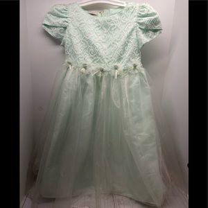 Rose cottage mint dress 7